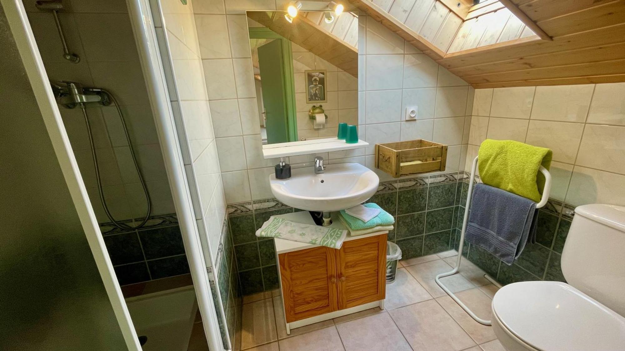 Chambres D'Hotes Les Tilleuls Poullaouen Exteriér fotografie
