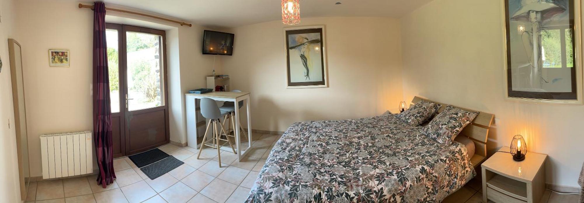 Chambres D'Hotes Les Tilleuls Poullaouen Exteriér fotografie
